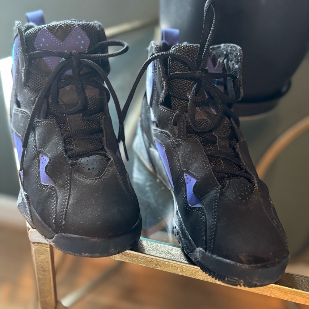 Air Jordan True Flight 'Black Sport Fuchsia